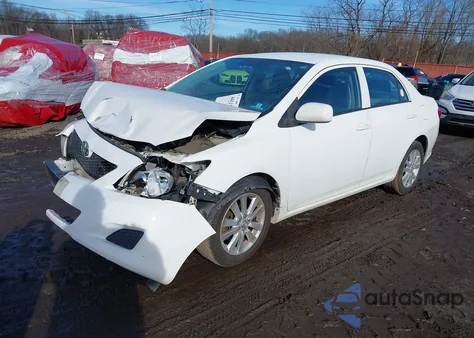 2010 Toyota Corolla Le z USA, uszkodzony, nr VIN 2T1BU4EE3AC316198